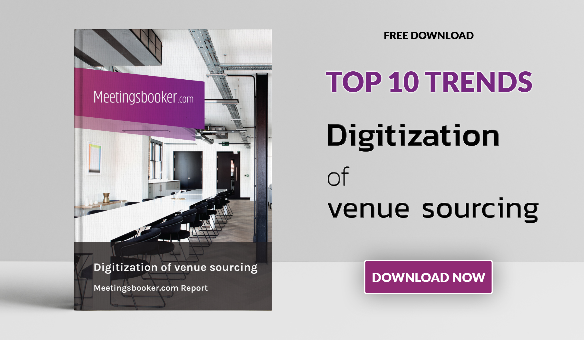Meetingsbooker publish digitalization of venue sourcing report